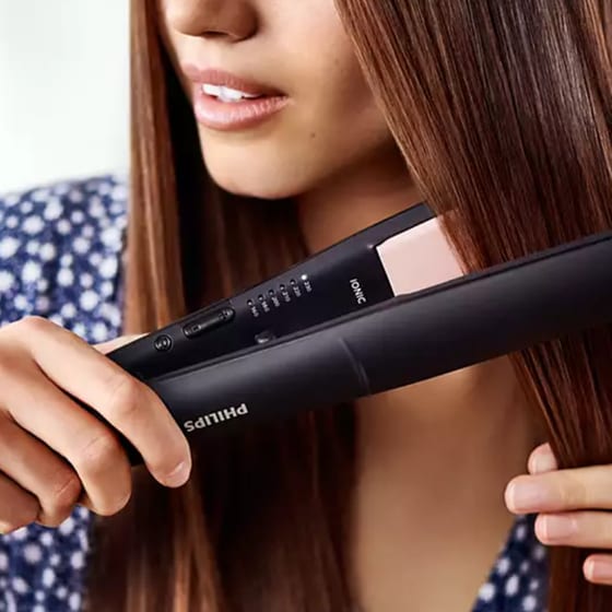 Ισιωτικό Μαλλιών PHILIPS Straightcare Essential Μαύρο image 5