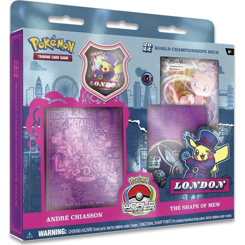 Pokémon TCG: 2022 Pokémon World Championships Deck (André Chiasson, The Shape of Mew) (Pokemon USA)