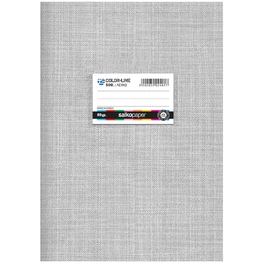 Τετράδιο Καρφίτσα SALKO Β5 Colorline Γκρι 50 Φύλλων (1 Τεμάχιο)