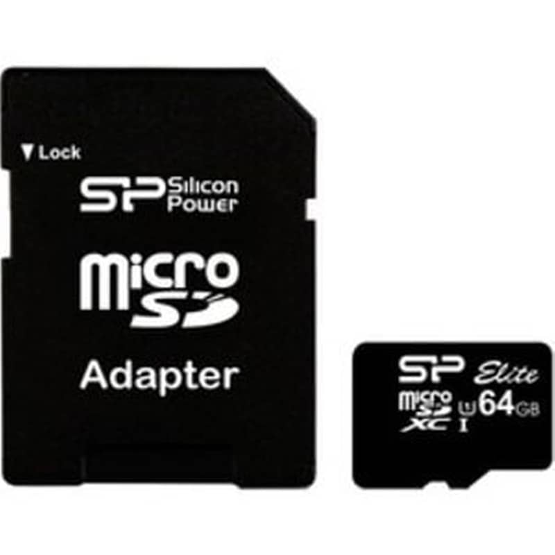 SILICON POWER Silicon Power microSDXC 64GB Class 10 U1 UHS-I