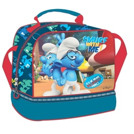 Τσαντάκι Φαγητού Gim Oβάλ Smurfs With Me