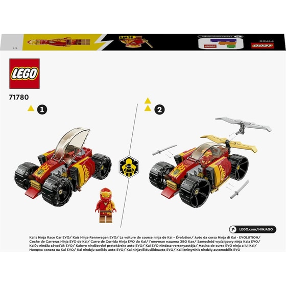 LEGO® NINJAGO® EVO Νίντζα Αγωνιστικό Αυτοκίνητο του Κάι (71780) image 3