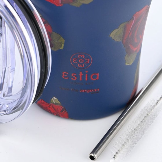 Ποτήρι Θερμός Estia Electric Roses 350ml image 3