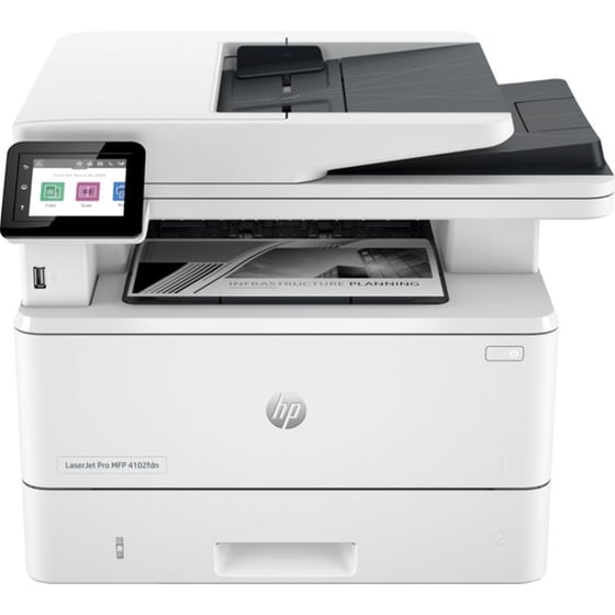 HP LaserJet Pro 4102fdn Ασπρόμαυρο Πολυμηχάνημα Laser A4 με Ethernet image 0