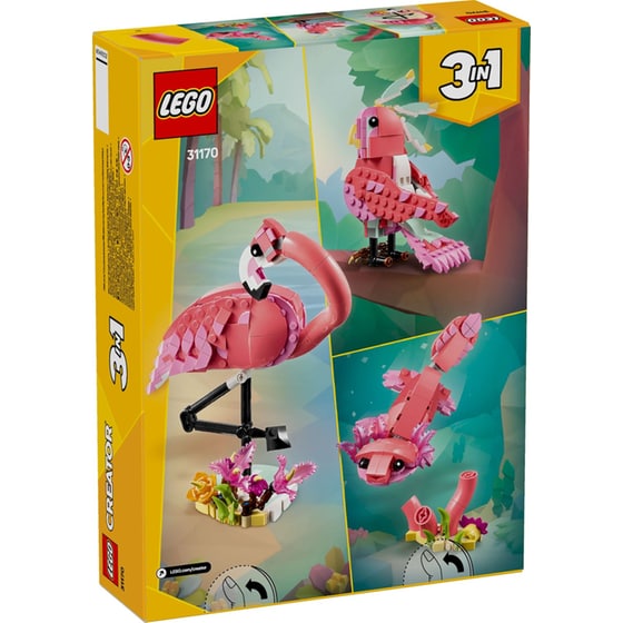 LEGO® Creator 3in1 Wild Animals: Pink Flamingo (31170) image 1