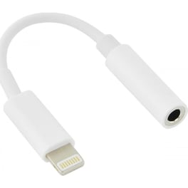 Μετατροπέας Lamtech  Lightning Male σε 3.5mm Female - Λευκό