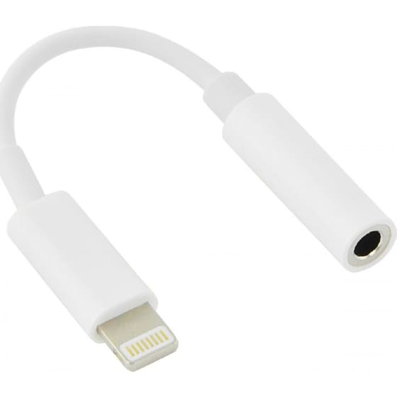 Μετατροπέας Lamtech  Lightning Male σε 3.5mm Female - Λευκό image 0