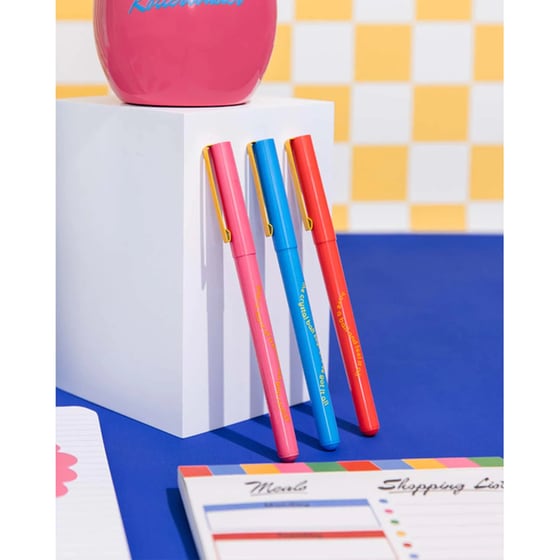 Στυλό Διαρκείας Ban.do Write On (3 Τεμάχια) image 1