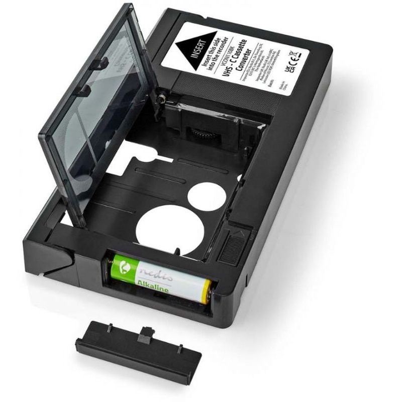 Nedis Vhs Converter Vhs-c to Vhs - Μαύρο