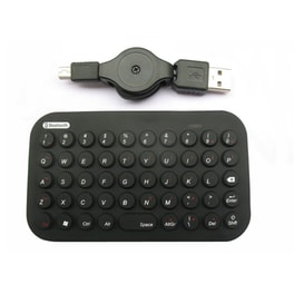 Gembird KB-BTF2-B Ασύρματο Bluetooth Πληκτρολόγιο (GR)