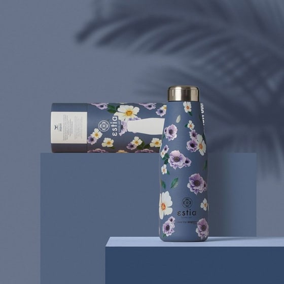 Θερμός Estia Home Art Save The Aegean Garden Blue 500 ml image 6
