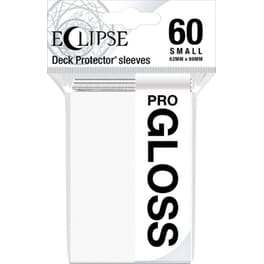Ultra Pro Small Card Sleeves Gloss Arctic White 60 Τμχ