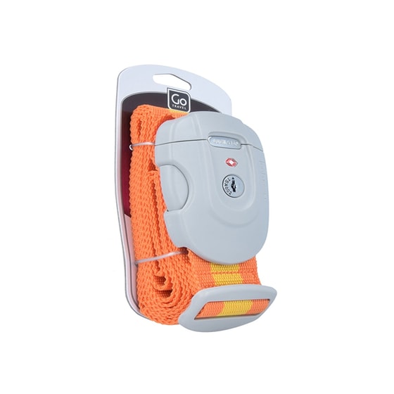 Κλειδαριά Go Travel Strap - Αξεσουάρ ταξιδίου - Πορτοκαλί image 1