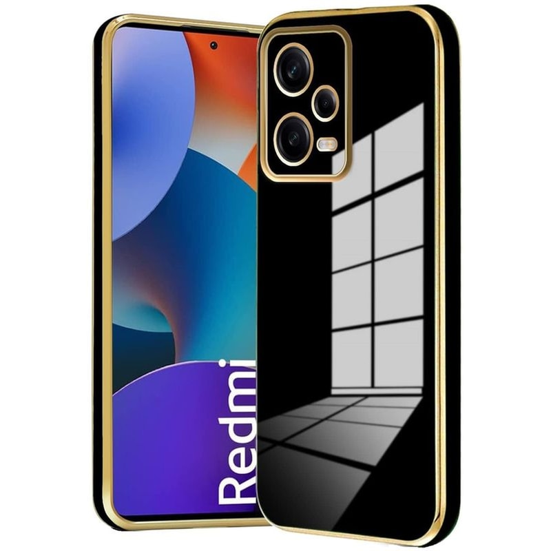 Θήκη Xiaomi Redmi Note 12 Pro 5G - Bodycell Gold Plated - Black