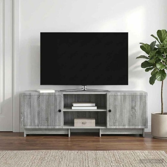 Έπιπλο Τηλεόρασης VidaXL 150x31x50 cm - Γκρι Sonoma image 2