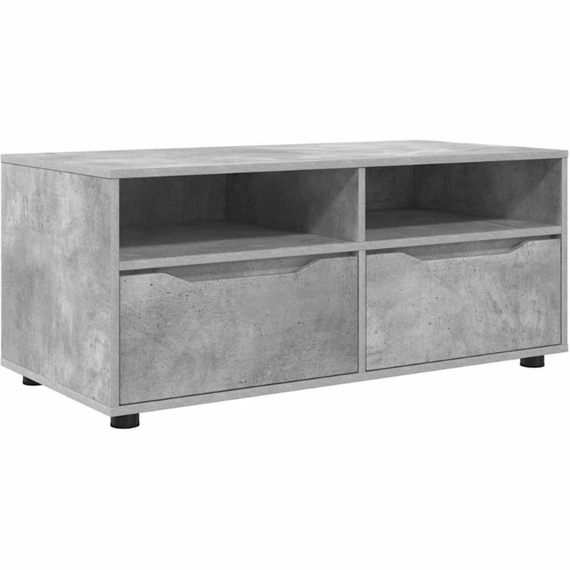 Έπιπλο Τηλεόρασης VidaXL 100 x 48 x 43 cm - Γκρι Σκυροδέματος