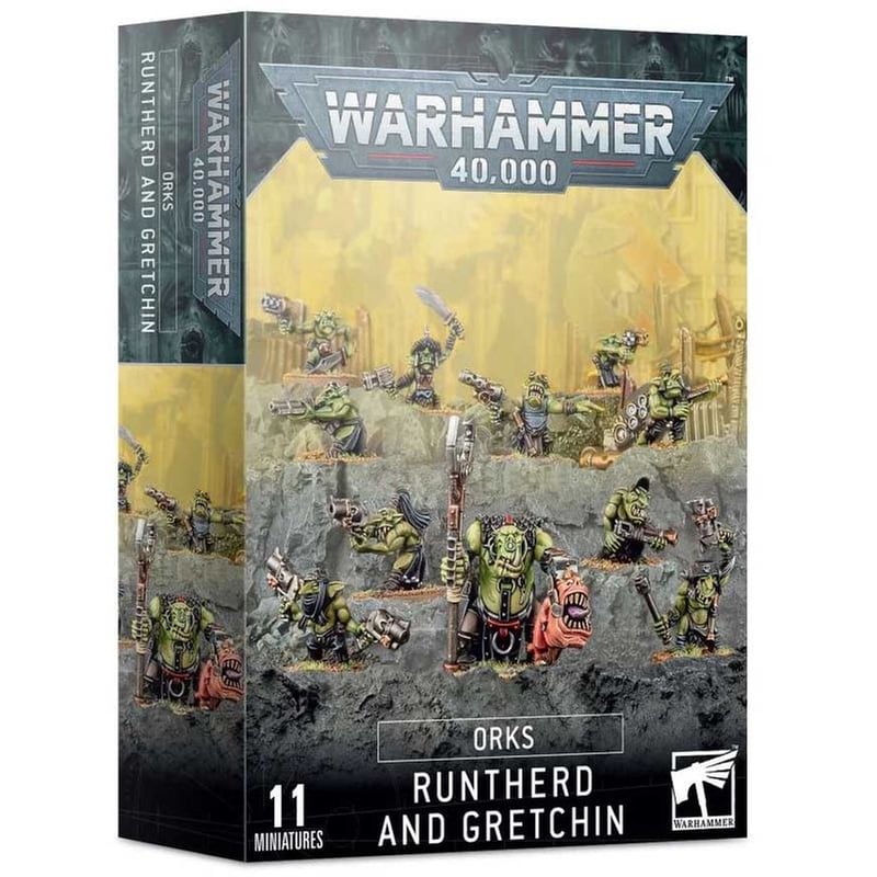 GAMES WORKSHOP Orks: Runtherd And Gretchin Warhammer 40k GAMES WORKSHOP