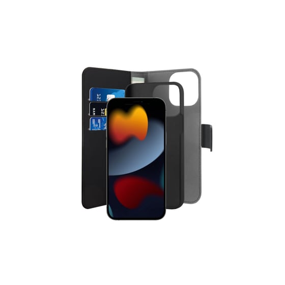 Θήκη Apple iPhone 13 Pro - Puro Wallet Detachable 2 In 1 - Black image 0