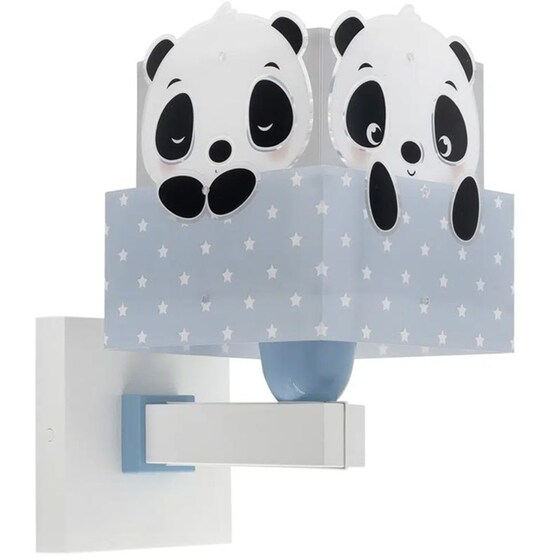 Παιδικό Φωτιστικό Τοίχου Ango Panda 63169T - Γαλάζιο image 0