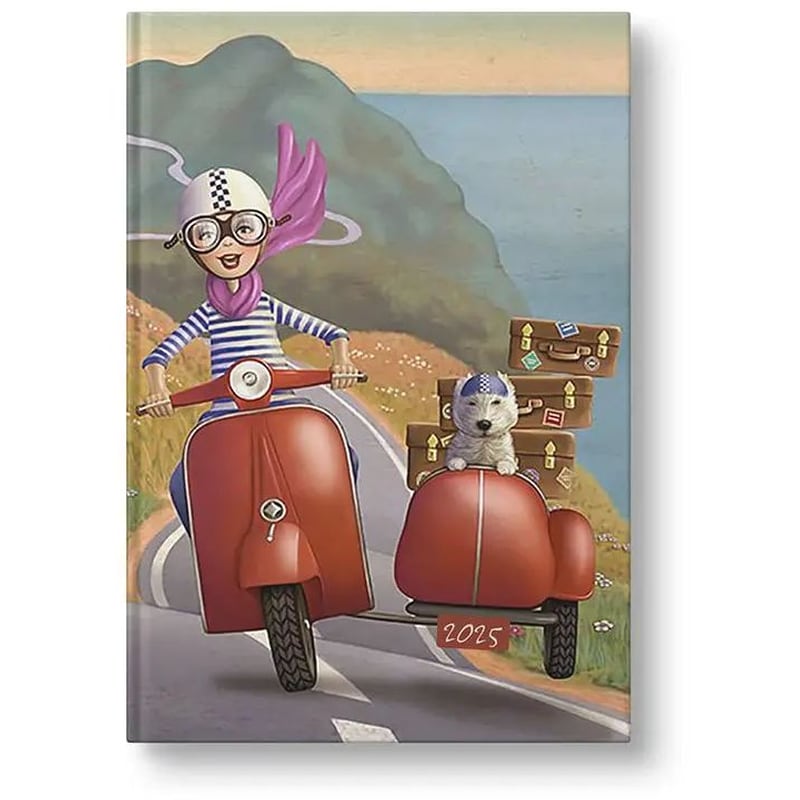 ΥΔΡΟΓΕΙΟΣ Ημερολόγιο Ημερήσιο Υδρόγειος 2025 12M 10x14 cm Βέσπα