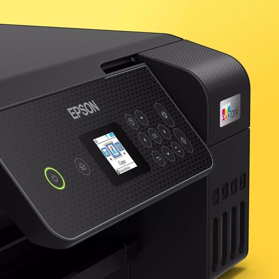 EPSON EcoTank L3280 Εχρωμο Πολυμηχάνημα Inkjet Α4 με δοχεία μελανιού, WiFi image 2