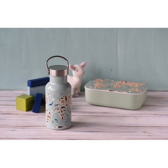 Παγούρι Θερμός Chic Mic Kids 3D Print Animal Map Bioloco - 350 ml image 2
