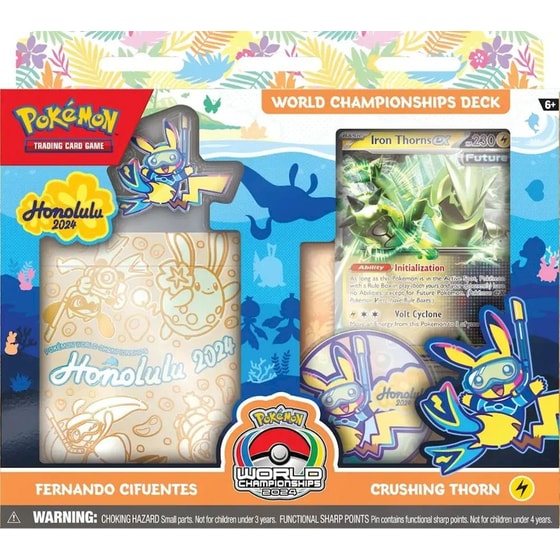 Pokémon TCG: 2024 World Championship Deck 1 Τμχ - Τυχαία Επιλογή Σχεδίου image 3