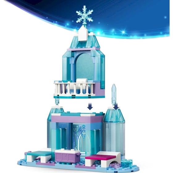 LEGO® Disney Frozen Περιπέτεια στο Κάστρο Πάγου της Έλσας & στη Χιονισμένη Τροχιά (43281) image 7