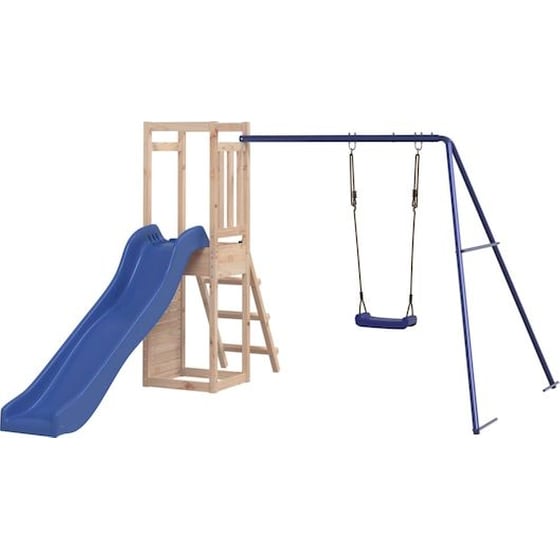 VidaXL Παιδική Χαρά Εξωτερικού Χώρου από Μασίφ Ξύλο Πεύκου image 6