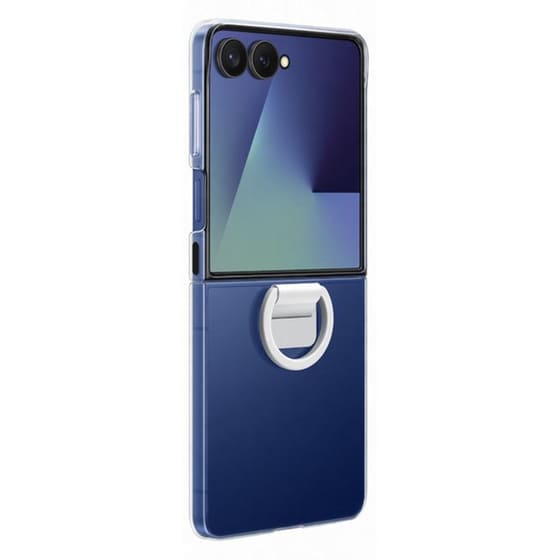 Θήκη Samsung Galaxy Z Flip7 - Samsung Ring Silicone Case - Transparent image 4