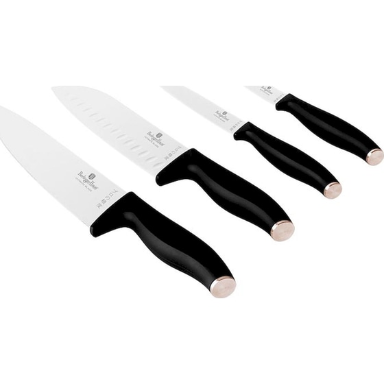 Σετ Μαχαίρια Berlinger Haus Black Rose Collection από Ανοξείδωτο Ατσάλι 4 Τμχ image 0