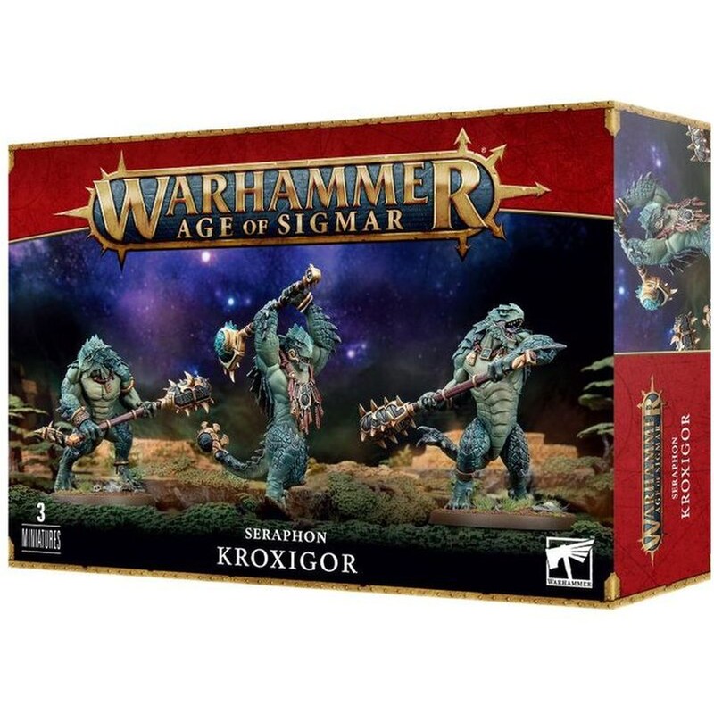 GAMES WORKSHOP Seraphon: Kroxigor Warhammer: Age of Sigmar GAMES WORKSHOP