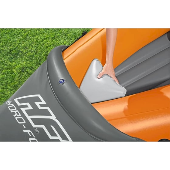Καγιάκ Φουσκωτό Διθέσιο Bestway Hydro-Force Rapid Χ2 321cm - Πορτοκαλί/ Γκρι image 7