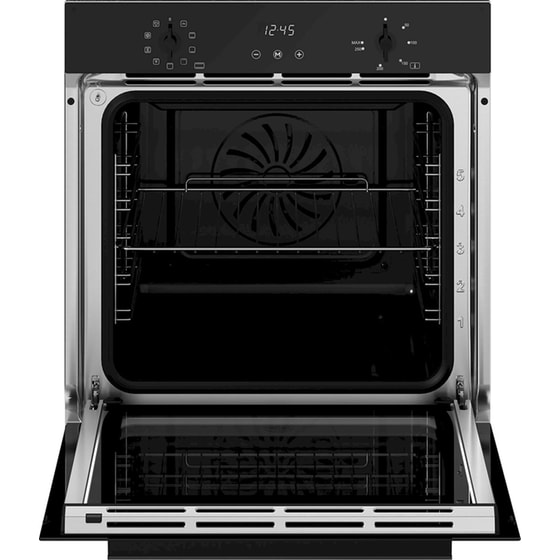 BERTAZZONI FMOD6093ESB1 76 Lt Μαύρο Εντοιχιζόμενος Φούρνος Άνω Πάγκου image 1