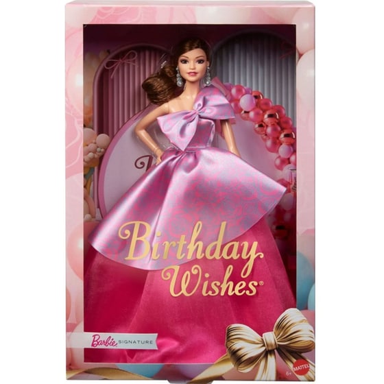 Συλλεκτική Κούκλα Mattel Barbie Birthday Wishes image 1