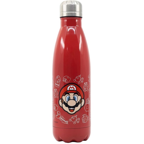 Μπουκάλι Μεταλλικό Stor Super Mario Metal Bottle 780ml image 1