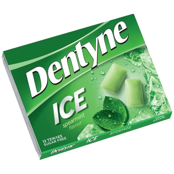 Dentyne Ice Τσίχλα Spearmint Χωρίς Ζάχαρη 16,8gr image 0
