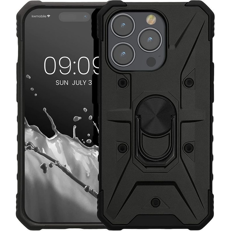 Θήκη Xiaomi Xiaomi 12T Pro - Sonique Armor Clear Με Κορδόνι - Μαύρο