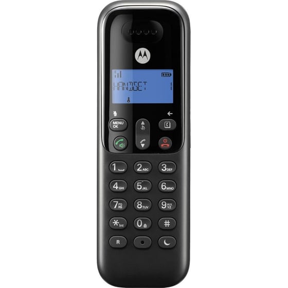 Ασύρματο Τηλέφωνο Motorola T501+ - Μαύρο image 1