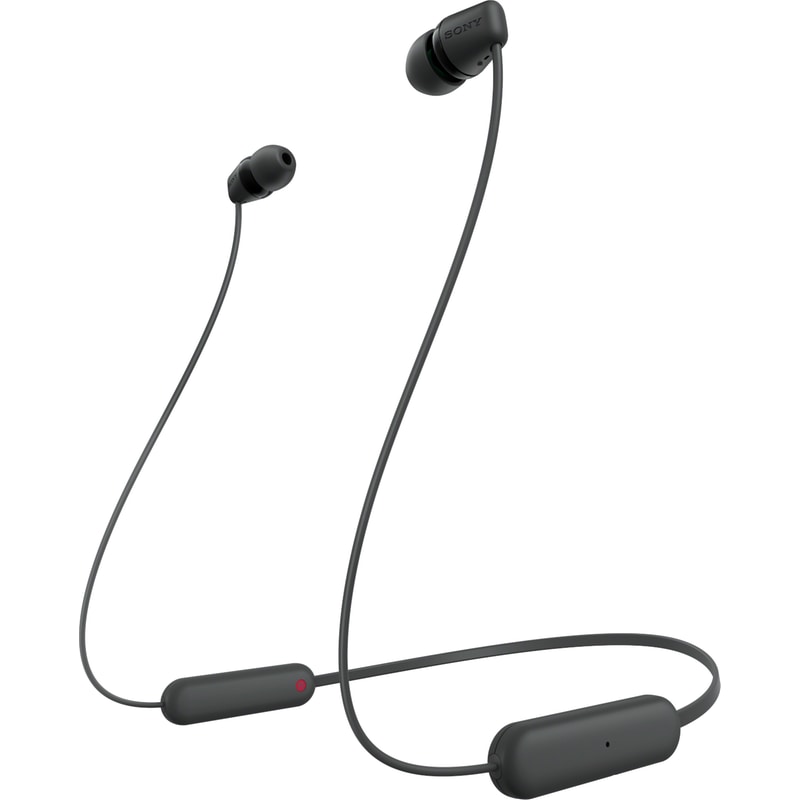 Ακουστικά Bluetooth Sony WI-C100 – Μαύρο