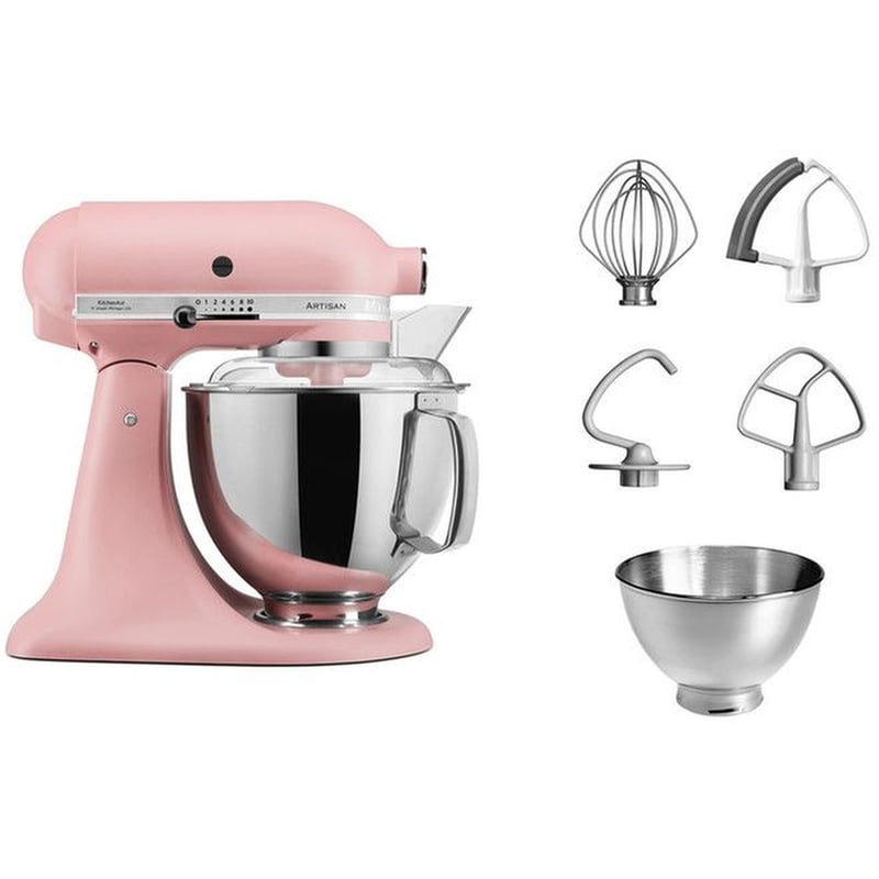 ARTISAN Κουζινομηχανή KITCHENAID ARTISAN 5KSM175PSEDR 300 W 4.8 L Ροζ