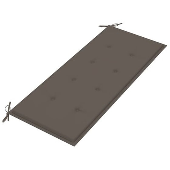 Vidaxl Παγκάκι Κήπου 120 Εκ. Από Μασίφ Ξύλο Ακακίας Με Μαξιλάρι image 5