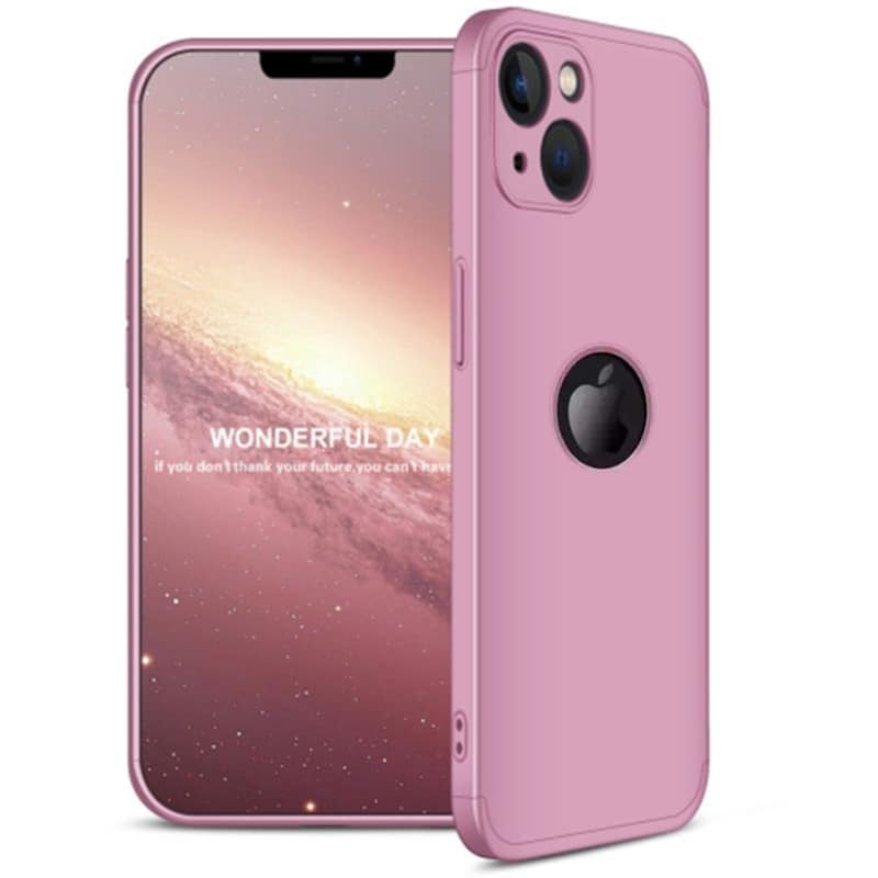 GKK Θήκη Apple iPhone 13 Mini - GΚΚ 360 Full Body Protection - Ροζ Χρυσό