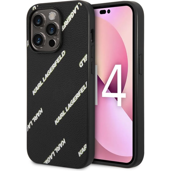 Θήκη Apple iPhone 14 - Karl Lagerfeld Logomania - Black image 4