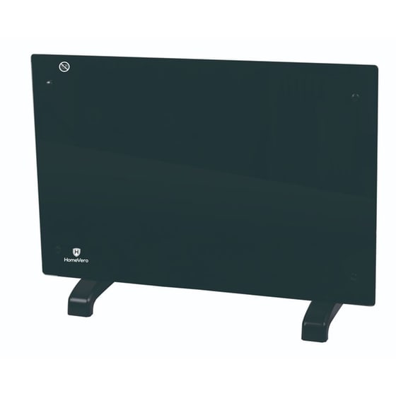 HOMEVERO HV-GPH1500 Θερμοπομπός Δαπέδου 1500W Μαύρο image 0