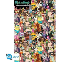 Αφίσα Rick And Morty Where's Rick Κάθετη 61x92 cm