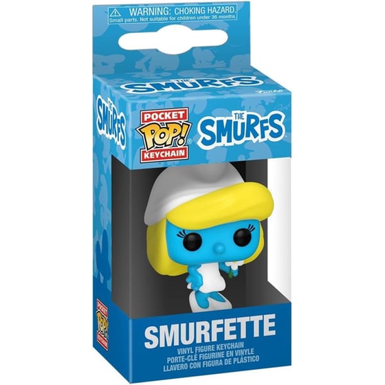 Funko Pocket Pop! Μπρελόκ Τα Στρουμφάκια - Smurfette Φιγούρα image 1