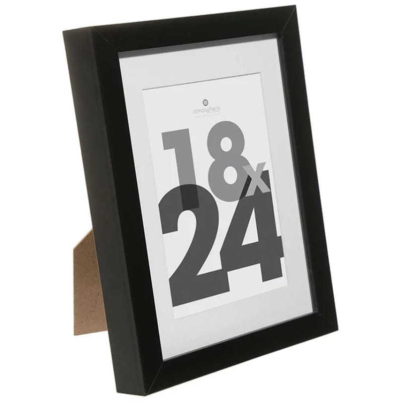 Κορνίζα Spitishop A-s 121156a MDF 21x3.7x27 cm - Μαύρη SPITISHOP