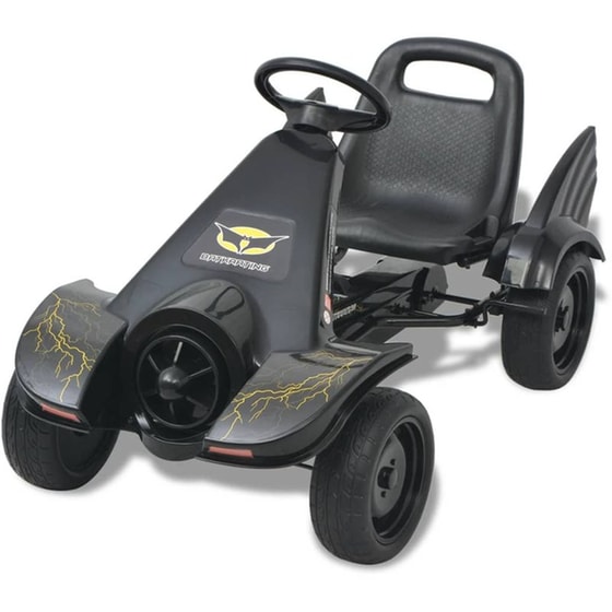 Παιδικό Go Kart με πετάλια Vidaxl Μαύρο image 1