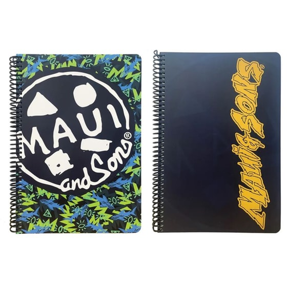 Τετράδιο Σπιράλ Maui & Sons B5 105 Φύλλων - Τυχαία Επιλογή (1 Τεμάχιο) image 0